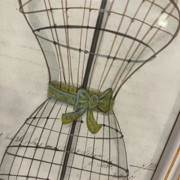 K SPICHER AND COMPANY Numbered Edition Print #579 Dress Makers Form - Picture 13 of 14